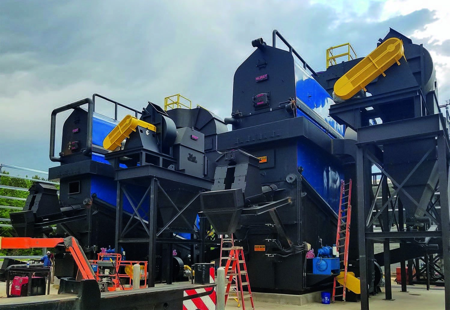 Hybrid Biomass Boiler