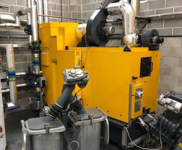 Commercial Biomass Boiler
