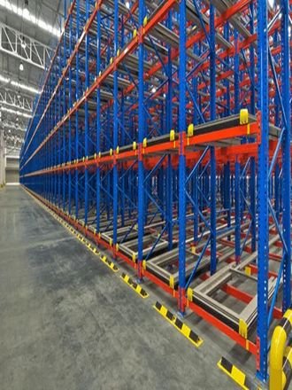 Push Back Pallet Racking